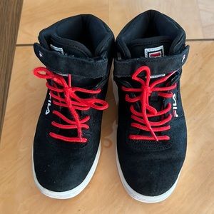 Boys suede shoes size 5.5